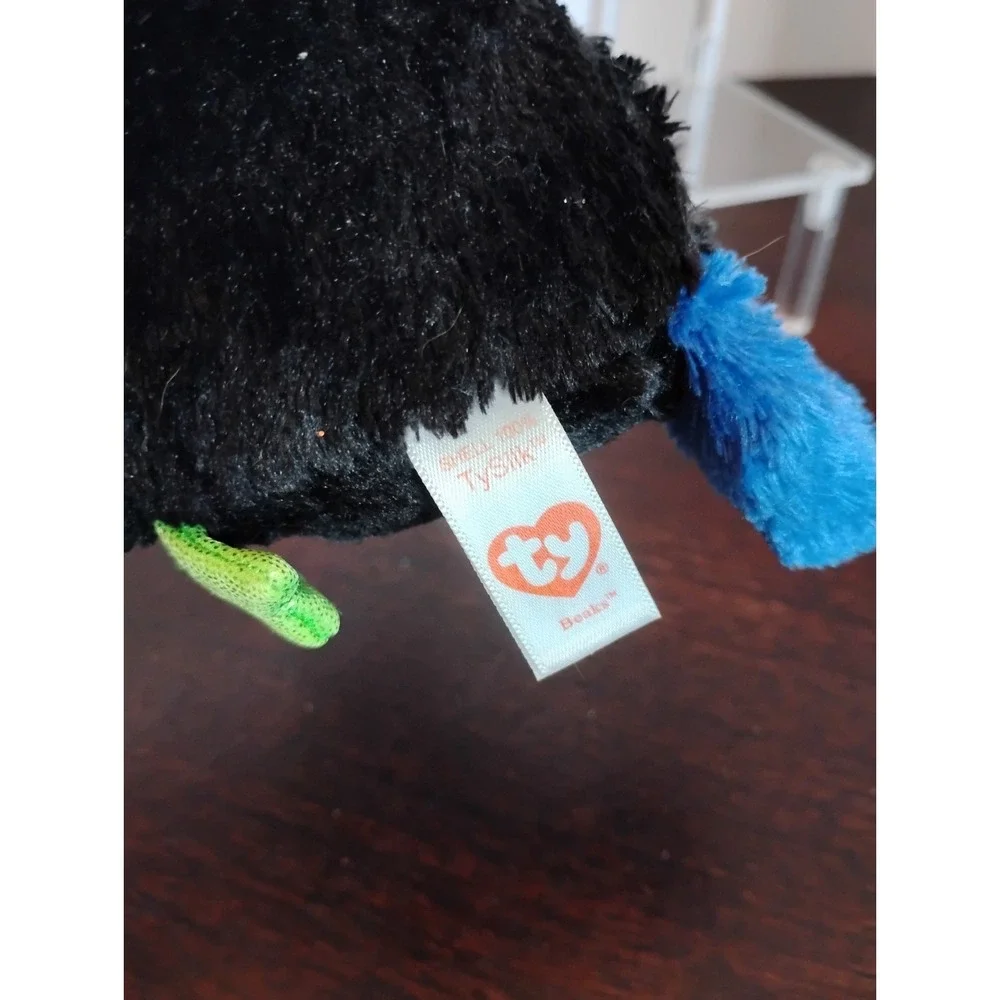 Ty Beanie Boos Beaks the Toucan Bird 6-inch Stuffed Plush Toy